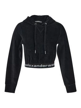 Alexander Wang | Crooped Hoodie 额外8.5折, 额外八五折