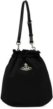 Vivienne Westwood | Black Drawstring Shoulder Bag 7.9折