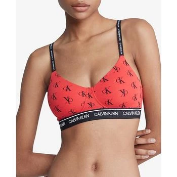 Calvin Klein Archive Logo Lightly Lined Wirefree Bra QF6094