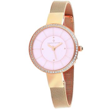推荐Christian Van Sant Women's Pink dial Watch商品