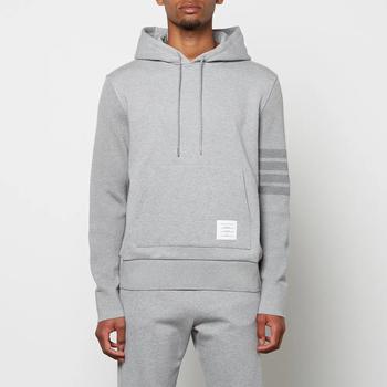 推荐Thom Browne Men's Tonal 4-Bar Loopback Hoodie商品