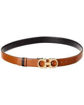 Salvatore Ferragamo | Ferragamo Gancini Reversible & Adjustable Leather Belt,商家Premium Outlets,价格¥2704