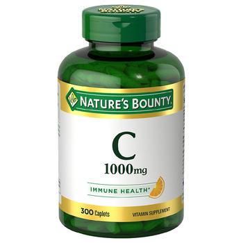 商品Nature's Bounty | Pure Vitamin C Caplets,商家Walgreens,价格¥301图片
