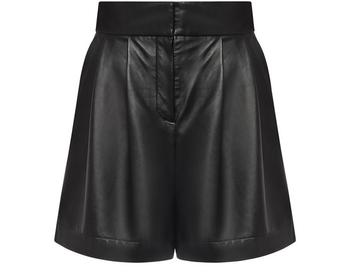 纳西索美妆, Alberta Ferretti | 褶裥纳帕皮革短裤商品图片 