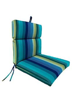 商品Jordan 9502PK1-5135D 22 x 44 x 4 in. Outdoor Chair Cushion in Islip Teal,商家Belk,价格¥423图片