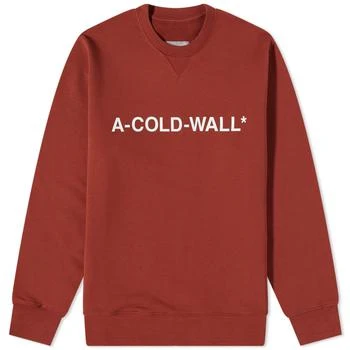A-COLD-WALL* | A-COLD-WALL* Essential Logo Crew Sweat 4.6折