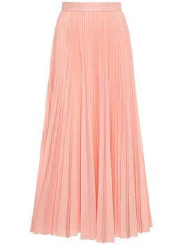 Rosie Assoulin | Vezia Pleated Cotton Blend Midi Skirt商品图片,额外6.5折, 额外六五折
