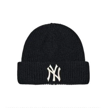 推荐【享贝家】（国内现货-QD）MLB 徽标Logo刺绣 毛线帽 男女同款 黑色 3ABNM0726-50BKS-FREE商品