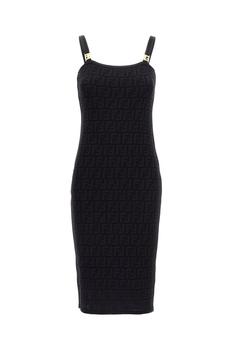 Fendi | Fendi All-Over FF Motif Midi Dress商品图片,5.9折×额外9折, 额外九折