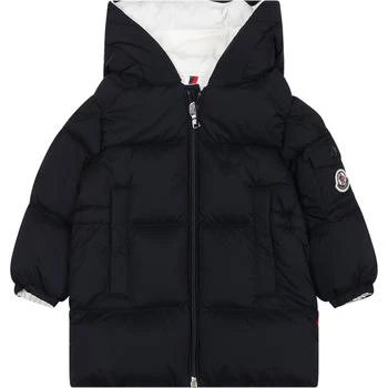 Moncler | Blue Marat Down Jacket For Baby Boy With Logo,商家Italist,价格¥3666