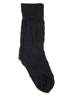 Thom Browne | Thom Browne Logo Tag Graphio Motif Socks商品图片,5.2折