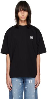 We11done | Black Patch T-Shirt商品图片,5.7折