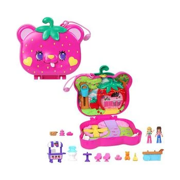 Polly Pocket | Dolls and Playset, Travel Toys, Straw-Beary Patch Compact,商家Macy's,价格¥127