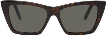 Yves Saint Laurent | Tortoiseshell SL 276 Mica Sunglasses商品图片,