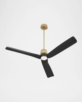 Levant 62" Ceiling Fan with Light Kit,商家Neiman Marcus,价格¥3906
