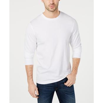 Club Room | Men's Long Sleeve T-Shirt, Created for Macy's商品图片,3.4折起×额外8折, 额外八折