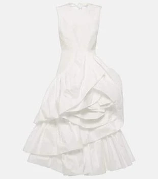 ROKSANDA | Bridal Radica taffeta midi dress 独家减免邮费