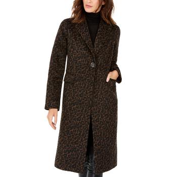 Leopard-Print Walker Coat,价格$151.99