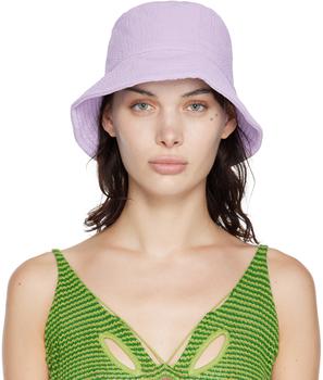 推荐SSENSE Exclusive Purple Mona Bucket Hat商品