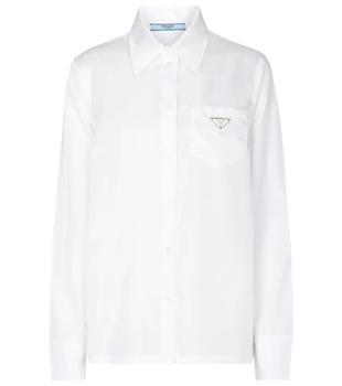 Prada | Re-Nylon and cotton shirt商品图片,