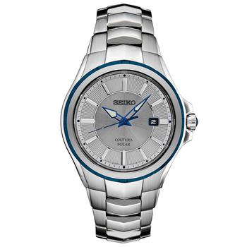 精工5号, Seiko | Men's Coutura Solar Gray Stainless Steel Bracelet Watch 42.5mm商品图片 9折