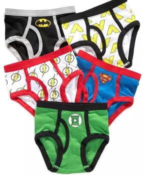 DC Comics | 男童Justice League Boys' 5-Pack Cotton Briefs,商家Macy's,价格¥111