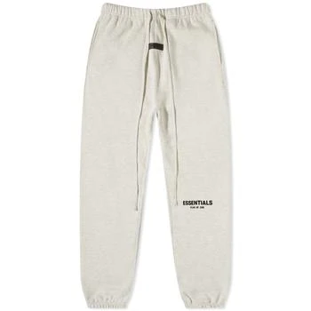 Essentials | FEAR OF GOD ESSENTIALS Logo Sweat Pant - Light Oatmeal 