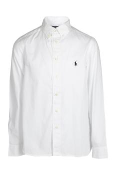 商品Ralph Lauren | Ralph Lauren Kids Logo Embroidered Long Sleeved Shirt,商家Cettire,价格¥454图片
