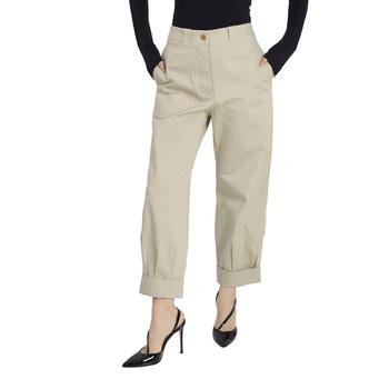 Ladies Pants Cropped Stone Cropped Trouser