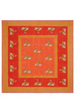 商品LISA CORTI | Tea Flower Redorange Tablecloth,商家LUISAVIAROMA,价格¥1628图片
