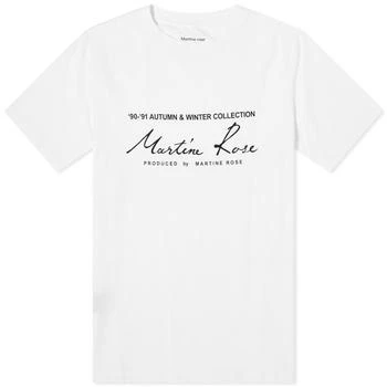 推荐Martine Rose Classic Logo T-Shirt商品