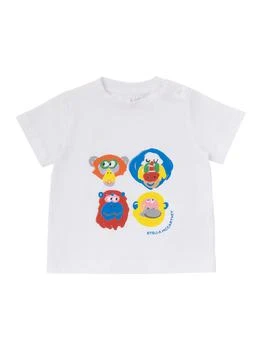 Stella McCartney | Animals Print Organic Cotton T-shirt 5.9折×额外7.5折, 额外七五折