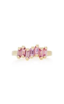 Suzanne Kalan | Suzanne Kalan - 18K Yellow-Gold and Pink Sapphire Ring - Pink - US 6 - Moda Operandi - Gifts For Her,商家Fashion US,价格¥10632