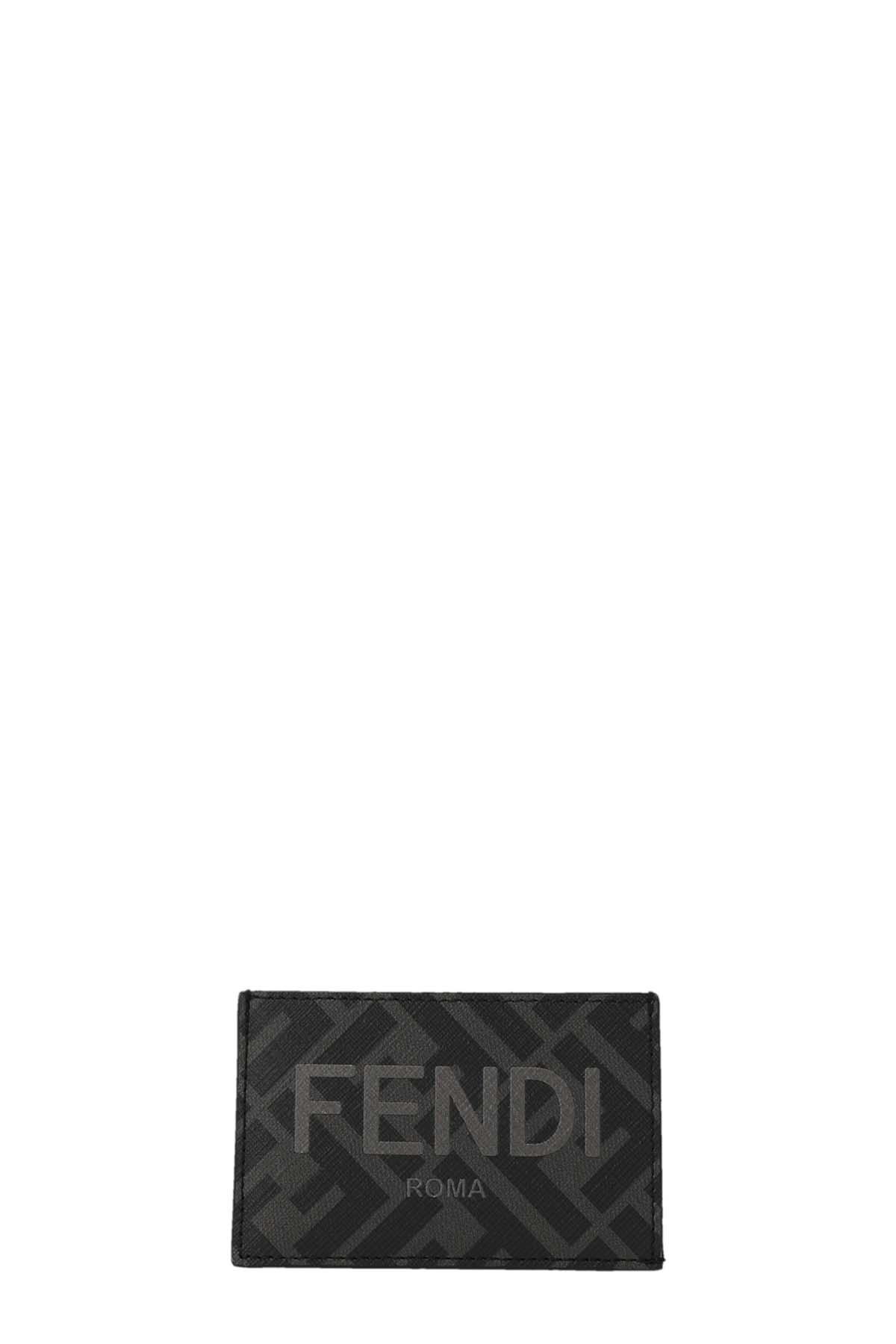 芬迪男包真假, Fendi | FENDI 男士灰色皮革卡夹 7M0328-AJJ8-F0TUH商品图片 独家减免邮费