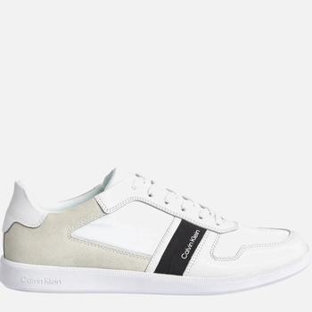ck鞋真假, Calvin Klein | Calvin Klein Men's Low Top Mix Trainers - Triple White商品图片 6.9折