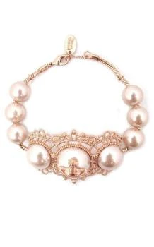 推荐Isolde Large Pearl Pink Gold Bracelet商品