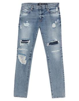Just Cavalli | Denim pants商品图片,2.8折×额外7.5折, 额外七五折