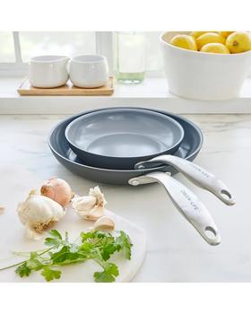 商品GREENLIFE | GreenLife 2pk Frypan Set,商家Premium Outlets,价格¥272图片
