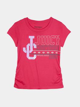 Juicy Couture | Girls Script Sequin T-Shirt商品图片,