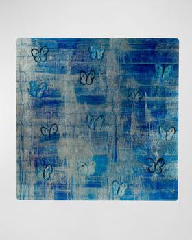 商品Hunt Slonem | Summer Butterflies Placemat, Blue - 14.5"Sq.,商家Neiman Marcus,价格¥644图片