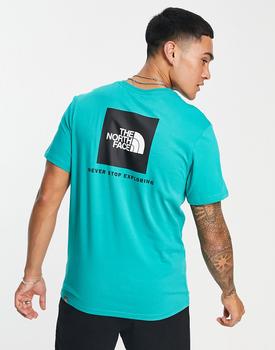 推荐The North Face Redbox t-shirt in green商品