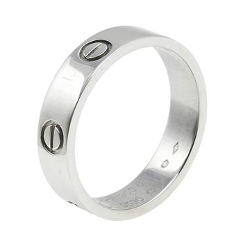 美国卡地亚戒指, [二手商品] Cartier | Cartier Love Platinum Band Ring Size 63商品图片 7折, 满1件减$100, 满减