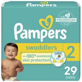 Pampers Swaddlers | Ultra Absorbent and Soft Disposable Baby Diapers No scent, Size 2 (12-18 lbs),商家Walgreens,价格¥138