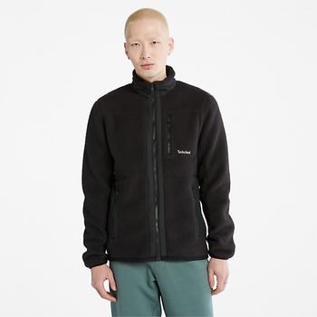 添柏岚外套, Timberland | Sherpa Fleece Jacket for Men in Black商品图片 