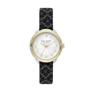 Kate Spade | 34 mm Morningside Jacquard Leather Watch - KSW1771 6.2折