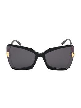 Tom Ford | Gia 63MM Butterfly Sunglasses商品图片,