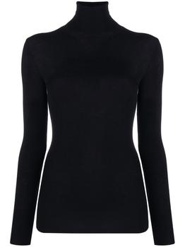 推荐Prada Women's Black Wool Sweater商品