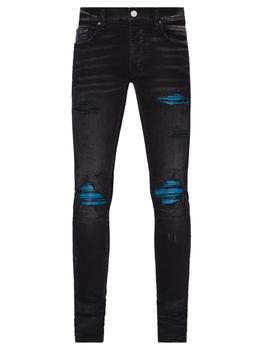 amiri mx1, AMIRI | Mx1 Cracked Paint Skinny Jean商品图片 5折