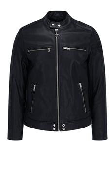product Diesel Zip Detailed Leather Jacket - S image