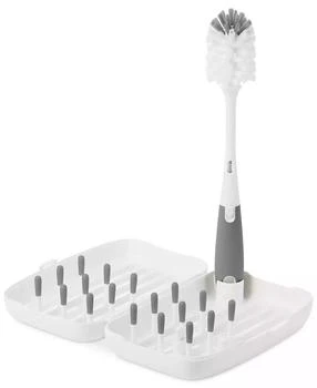 OXO | TOT On The Go Drying Rack With Baby Bottle Brush,商家Macy's,价格¥162